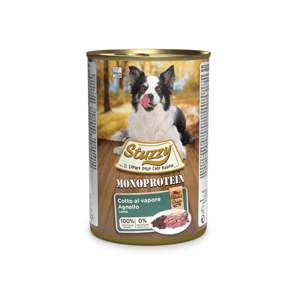 6021024 Stuzzy Monoprotein Grain Gluten Adult беззерновой с ягненком для взрослых собак, 800 г — изображение 1