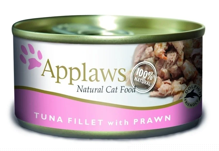 6021049 Applaws Tuna Fillet With Prawn филе для кошек с тунцом и креветками, 70 г — изображение 1