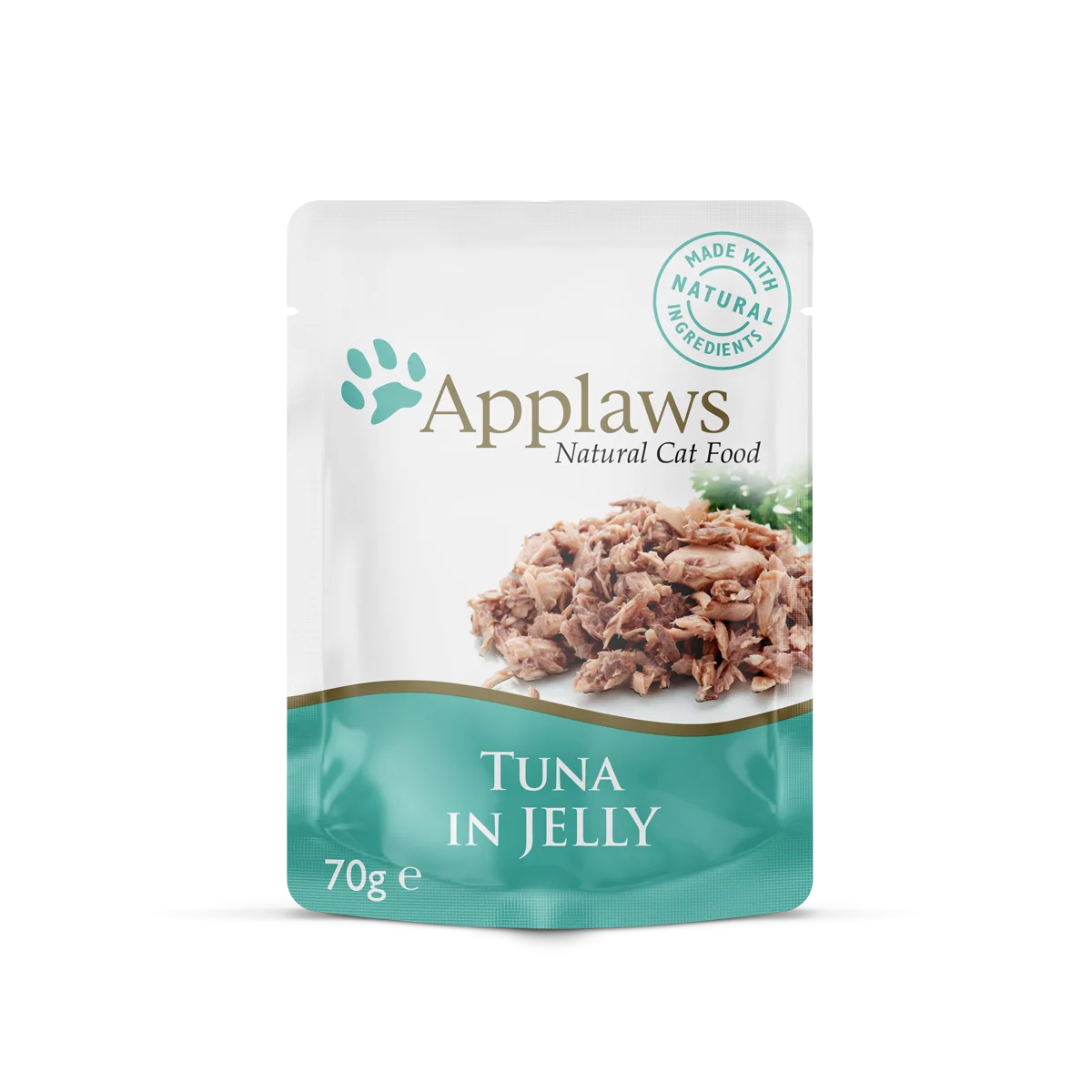 6021069 Applaws Tender Tuna Yaş Pişik Yemi, Jelly Tuna ilə, 70q - Şəkil 1