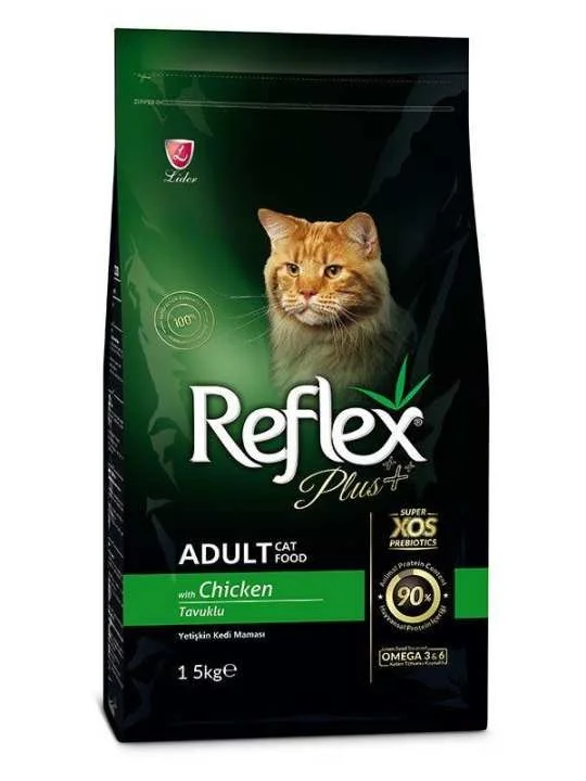 6021101 Reflex Plus Adult сухой корм для кошек со вкусом курицы (на развес) — изображение 1