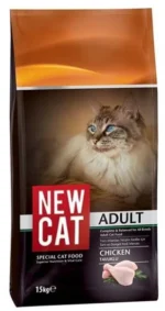 New Cat Adult Chicken сухой корм для кошек со вкусом курицы (на развес)