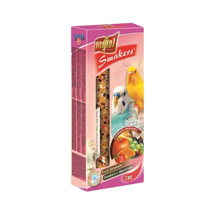 6021127 Vitapol Smakers Meyvəli Nymfa Yemi, 2 paket, 90 q - Şəkil 1