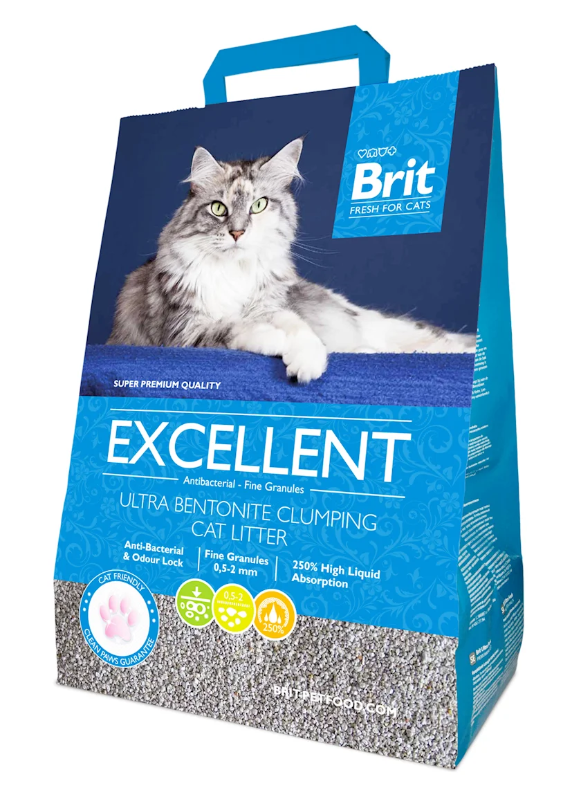 6021195 Brit Fresh Mükəmməl Ultra Toplanan Pişik Zibili 5 kq - Şəkil 1