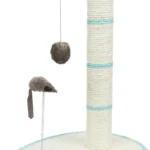 Trixie когтеточка-столбик, игрушка на пружине с кошачьей мятой 40×50×30 см