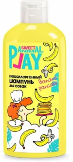 Animal Sweet Play pişiklər və itlər üçün hipoallergen şampun, 300 ml