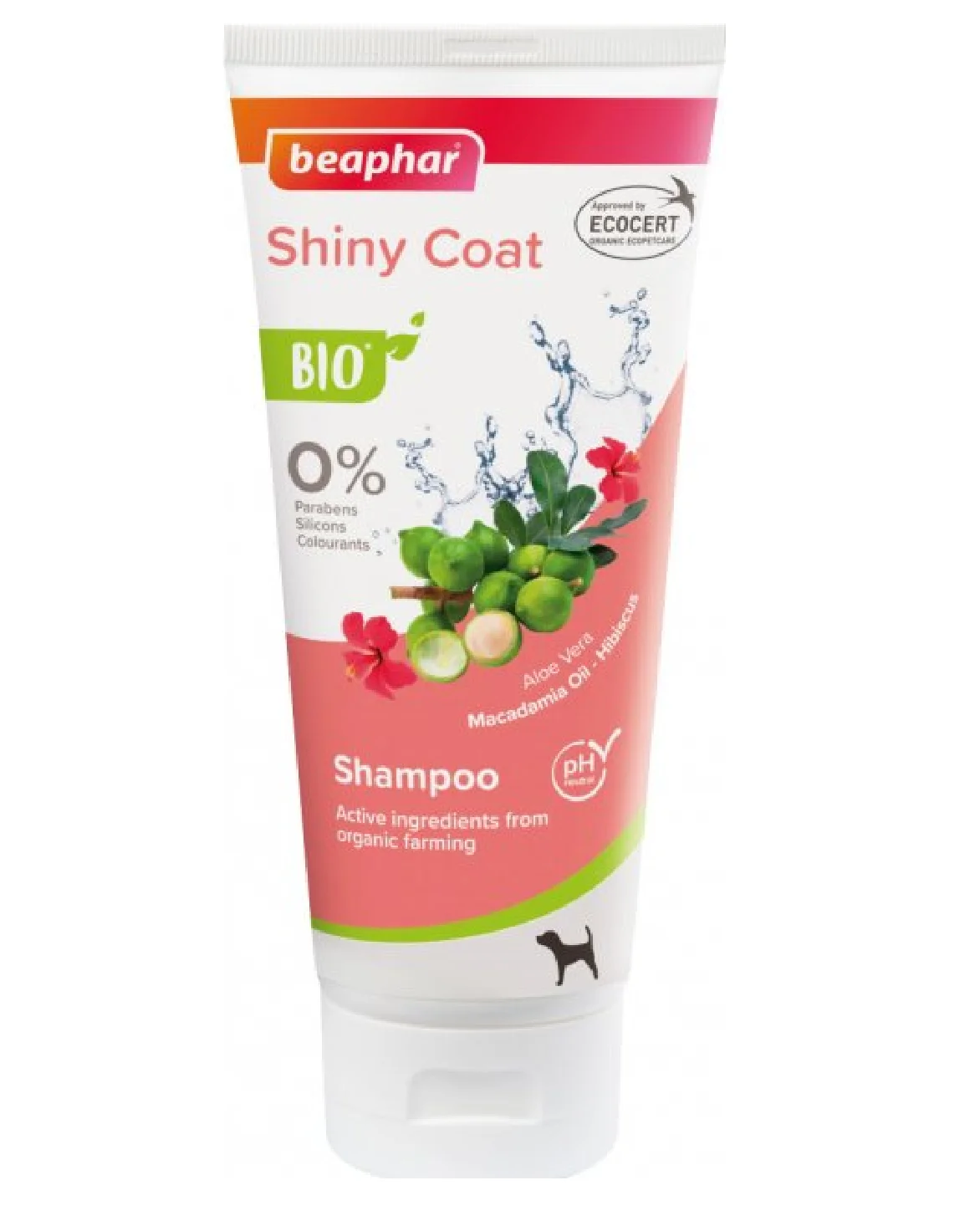 6021380 Parlaq tüklü itlər üçün Beaphar Bio Shiny Coat şampunu, 200 ml - Image 1