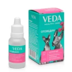Veda Отоведин Капли ушные для собак и кошек при ушной чесотке  10 мл