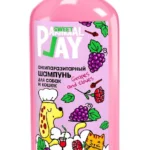 Animal Sweet Play репеллентный шампунь для собак и кошек, виноград и гвоздика 300 мл