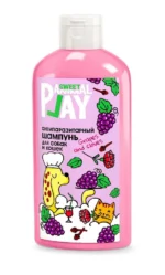 Köpəklər və Pişiklər üçün Heyvan Şirin Oyunlarından Qoruyucu Şampun, Üzüm və Mixək, 300 ml