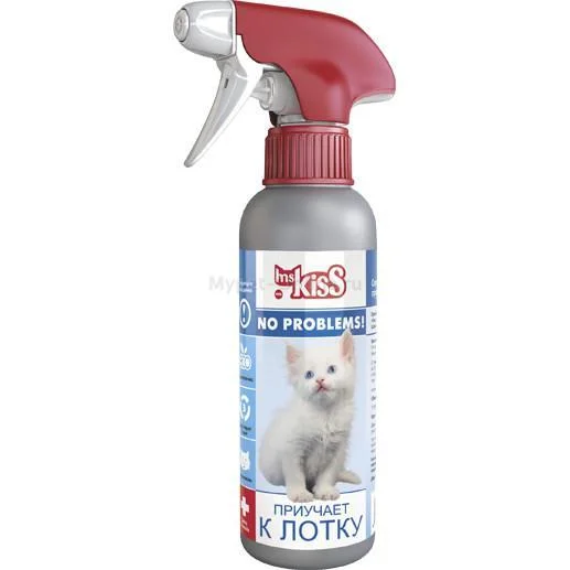 6021648 Mr. Kiss спрей для кошек, приучает к лотку 200 мл — изображение 1