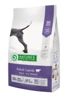 Təbiətin Qoruması Bütün Cinslərdən olan Yetkin İtlər üçün Quzu Əti ilə Quru Yetkin İt Yemi (toplu)