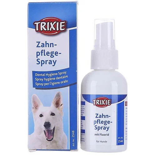 6021674 Trixie спрей для полости рта с фтором для собак, 50 мл — изображение 1