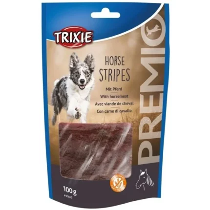 Trixie Premio Horse Stripes лакомство для собак с кониной, 11 см 100 г