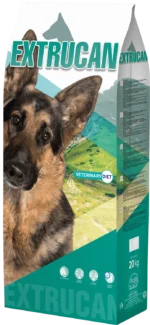 Ortin Econom Extrucan böyük cinsli yetkin itlər üçün ətli yem (20 kq-lıq torba)