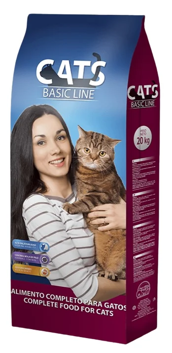 Ortin Econom Cats BasicLine сухой корм для кошек с мясом (на развес)