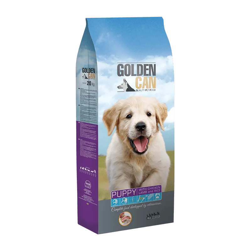 60217170 Ortin Colden Can Puppy сухой корм для щенков с содержанием курицы и ягненка (целый мешок 20 кг) — изображение 1