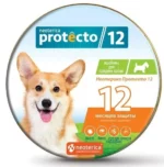 Orta cinsli itlər üçün Neoterica Protecto Flea və Gənə Boyunbağı, 65 sm, 2 ədəd