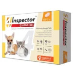 Inspector таблетки для кошек и собак от внешних и внутренних паразитов 0,5-2 кг, 2 шт.