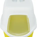 Trixie Vico Pişiklər üçün Qapalı Kompost Zibil Qutusu, Laym Ağ, 40×40×56 sm