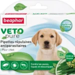Beaphar Veto Pure биокапли от блох, клещей и комаров для щенков, 1 пипетка