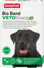 Beaphar Bio Band Veto itlər və bala itlər üçün birə, gənə və ağcaqanad boynuqası, tünd yaşıl, 65 sm