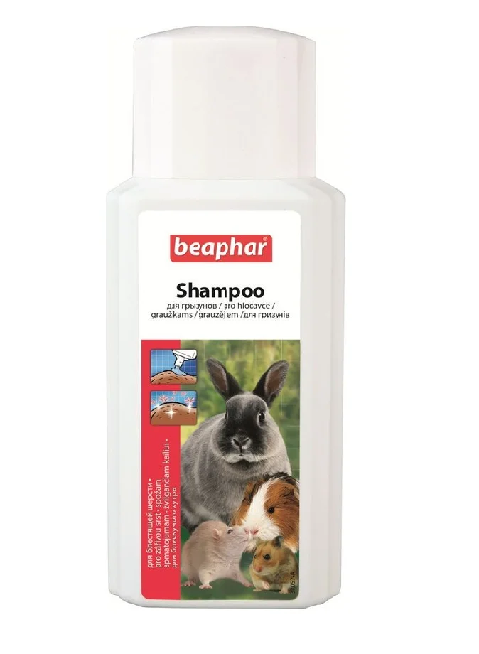 6021970 Beaphar шампунь для грызунов, 200 мл — изображение 1