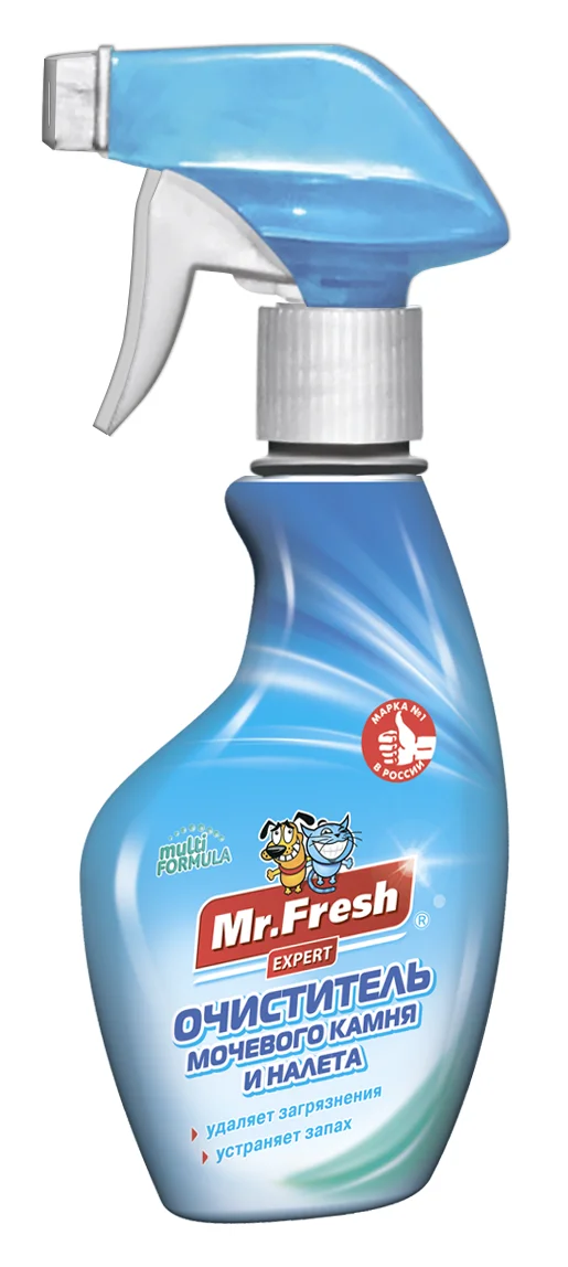 6022034 Mr.Fresh Expert средство для очистки лотков от налета и мочевого камня, 200 мл — изображение 1