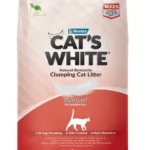 Cat's White комкующийся наполнитель с ароматом детской присыпки (на развес)