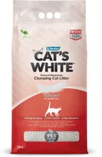 Körpə pudrası qoxusu ilə pişik ağ rəngli topaqlı nəcis (toplu)