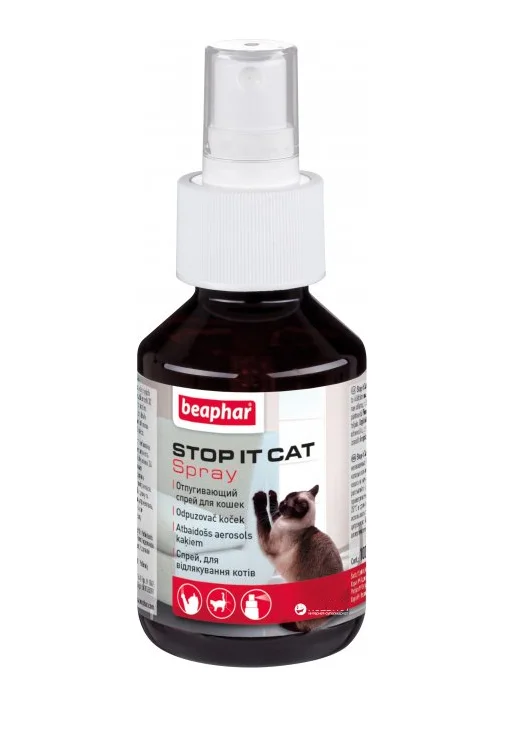 6022162 Beaphar Cat Fernhalte спрей отпугивающий для кошек, 100 мл — изображение 1