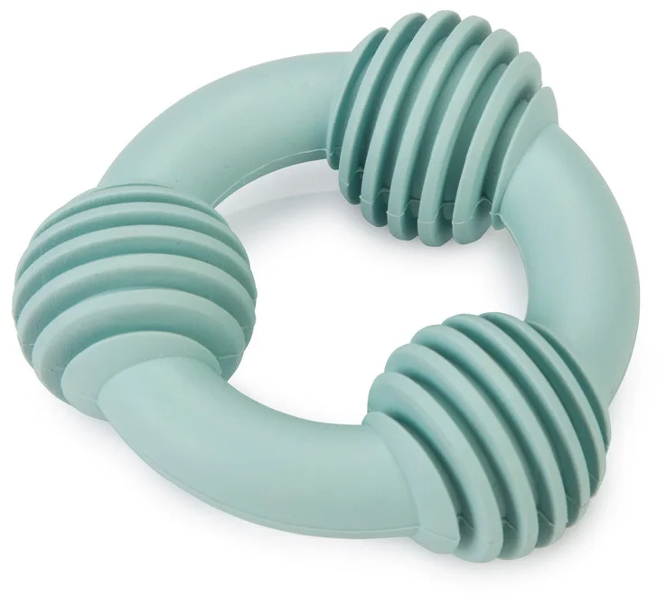 6022238 Beeztees игрушка для собак, кольцо для ухода за зубами, 8 см — изображение 1