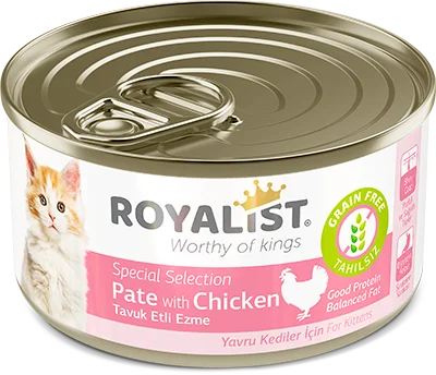 6022294 Royalist паштет для котят с курицей, 80 г — изображение 1