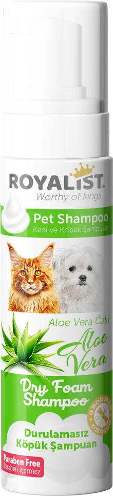 6022308-1 Royalist пенный шампунь для кошек и собак с ароматом алое вера, 200 мл — изображение 1