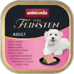 Vom Feinsten консервы с индейкой и ветчиной  для взрослых собак 150 г