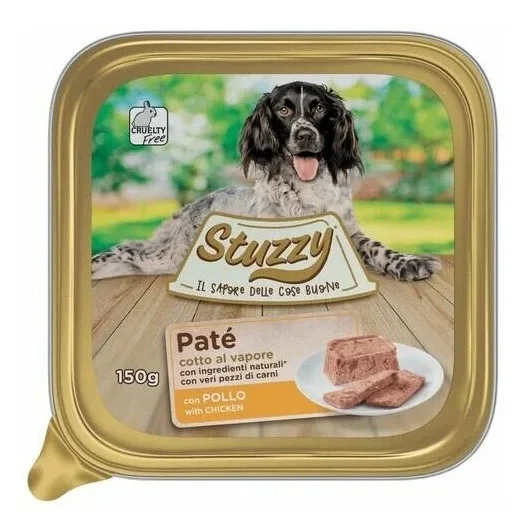 6022356 Mister Stuzzy Adult паштет с курицей, 150 г — изображение 1