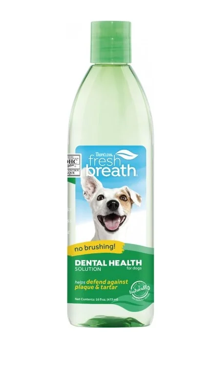 6022360 TropiClean свежее дыхание добавка в воду для собак, 473 мл — изображение 1