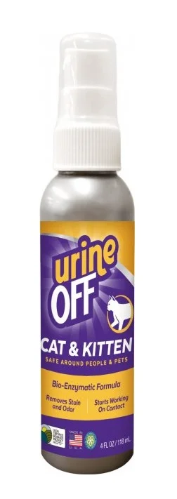 6022373 TropiClean cпрей для удаления органических пятен и запахов, для котят и кошек 118 мл — изображение 1