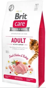 Brit Care Cat Grain Free Adult Activity Dəstəkləyici Quru Yetkin Yetkin Pişiklər üçün (toplu)