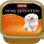 Vom Feinsten консервы для взрослых собак с домашней птицей и пастой 150 г