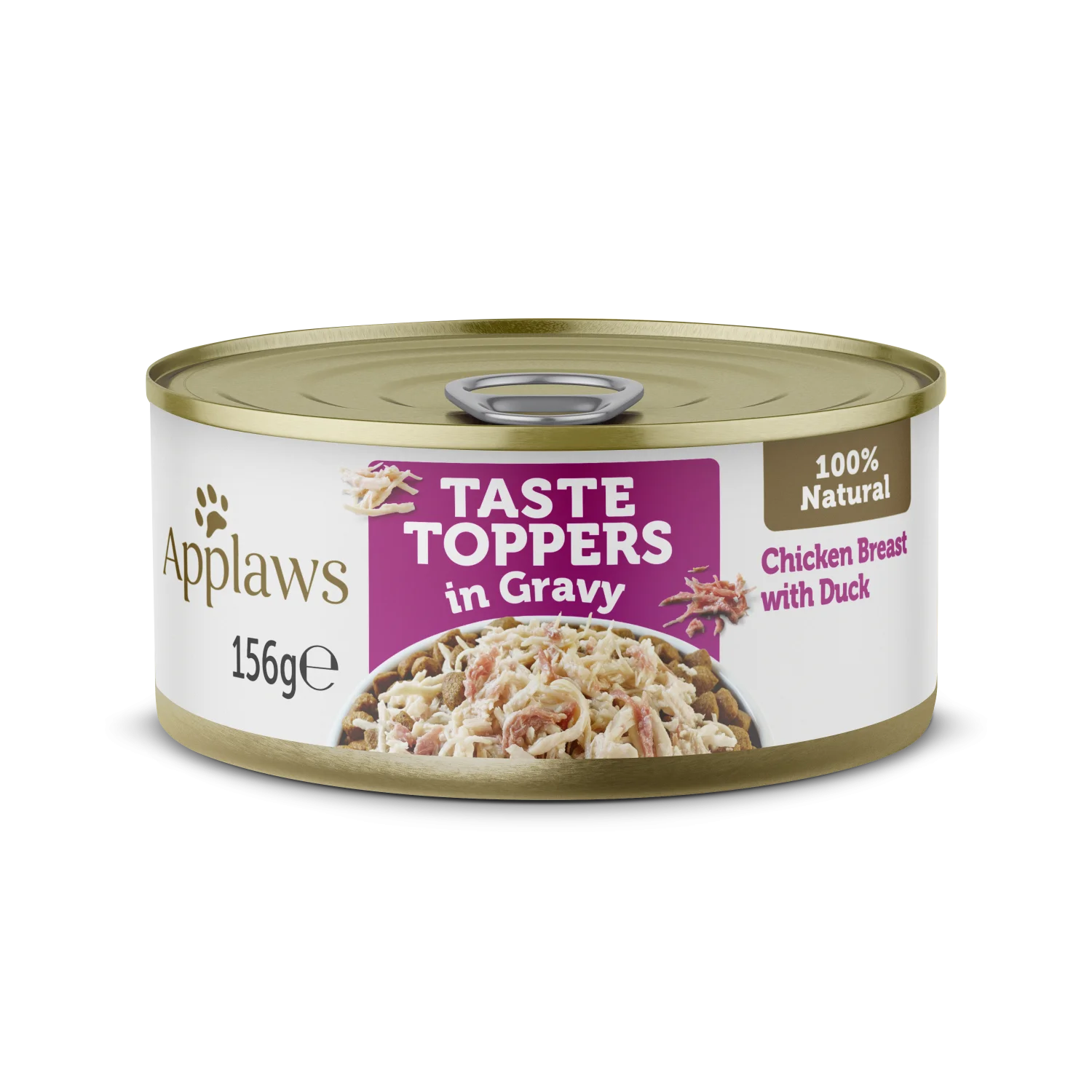 6022430 Applaws Taste Toppers куриная грудка с уткой в соусе 156 г — изображение 1