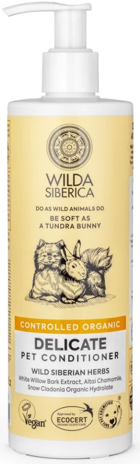 6022463 Wilda Siberica деликатный кондиционер для кошек и собак 400 мл — изображение 1