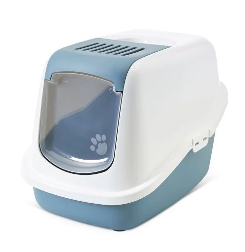 6022496 Nestor биотуалет для кошек 56×39×38,5 см, синий — изображение 1