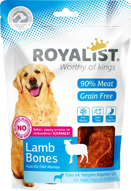 6022515 Royalist лакомство для взрослых собак со вкусом ягненка 80 г — изображение 1