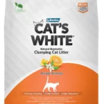 Cat's White комкующийся наполнитель с ароматом апельсина 10 л