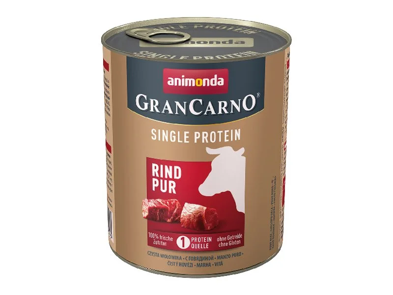 6022596 Gran Carno Single Protein Adult для взрослых собак c говядиной 800 г — изображение 1