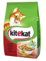 Kitekat Mal əti və tərəvəzlərlə tam quru pişik yemi 300 q