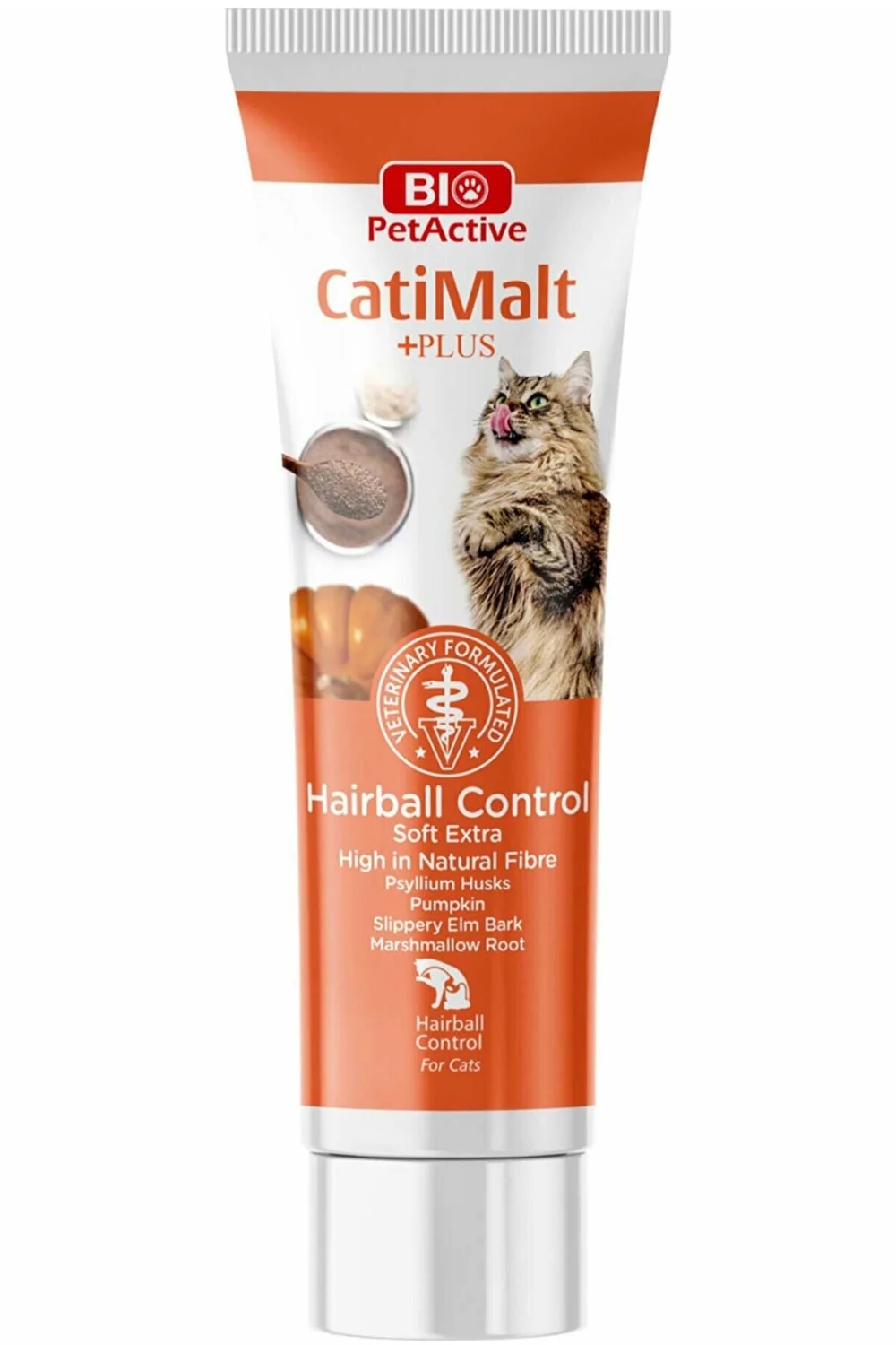 6022677 Bio Pet Active Cati Malt + Plus паста для выведения шерсти для кошек 100 мл. — изображение 1