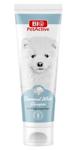 6022684 Bio Pet Active Diamond White Shampoo шампунь для собак с белой шерстью 250 мл — изображение 1