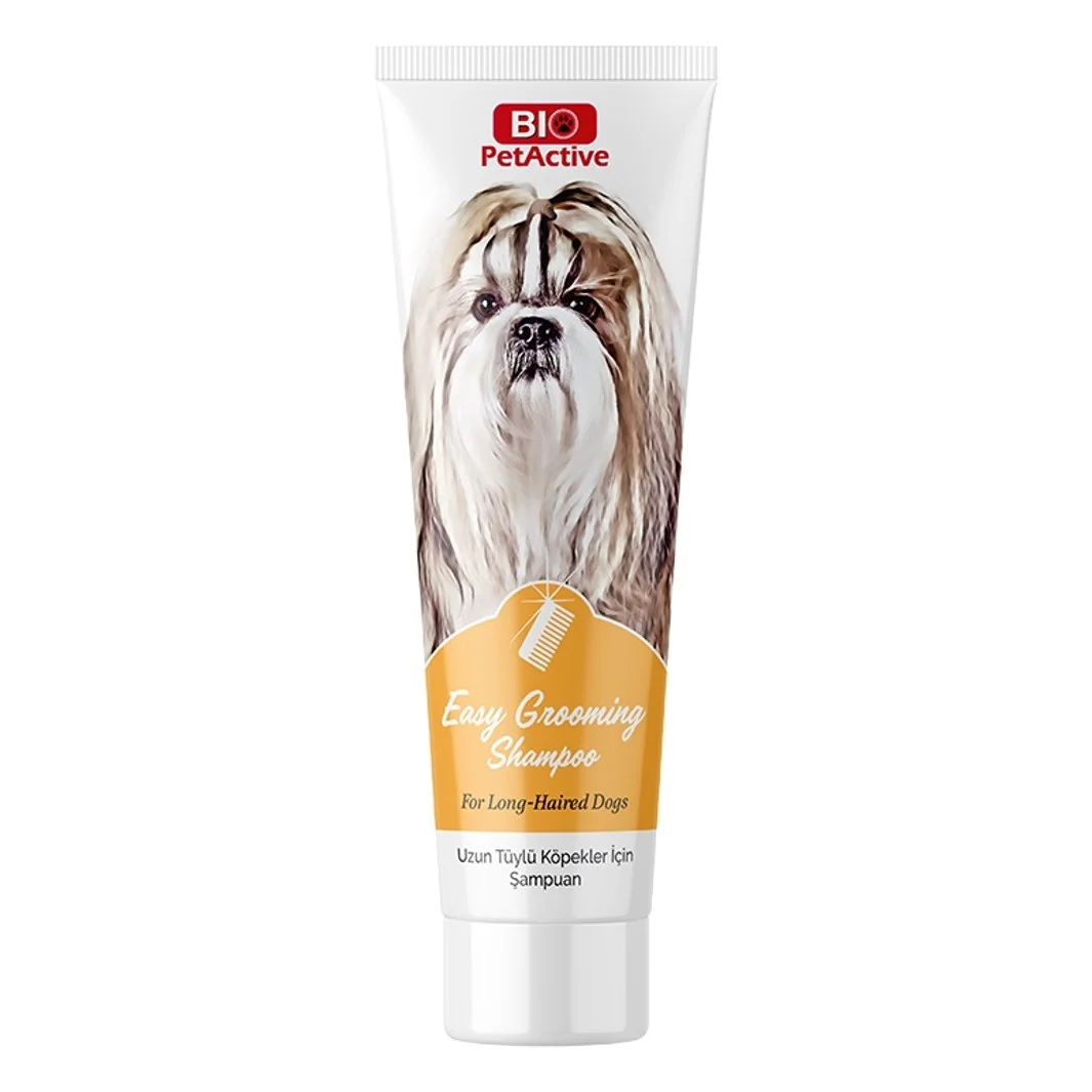 6022686 Bio Pet Active Easy Grooming Shampoo шампунь для длинношерстных собак 250 мл. — изображение 1