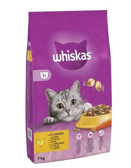 Whiskas Chicken сухой корм для кошек от 1 года с курицей (на развес)